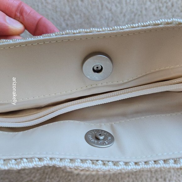 NWT The Sak Crochet Neutral Colors Bag - Picture 9 of 13